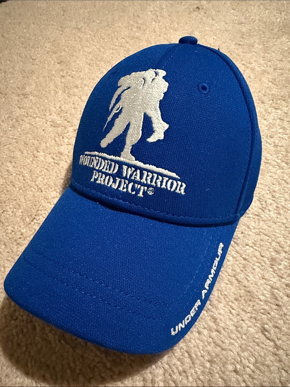 Under Armour Wounded Warrior Project Royal Blue Men's Performance Cap